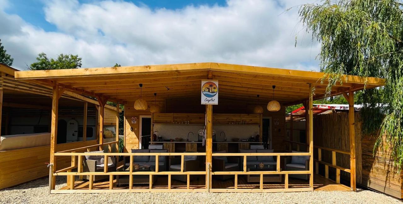 Cozyhut Бунгало Под Наем Tjernomorets Exteriör bild
