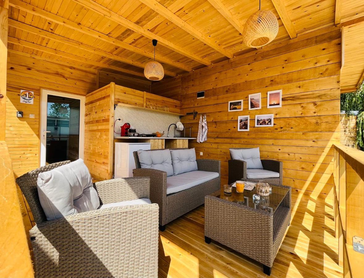 Cozyhut Бунгало Под Наем Tjernomorets Exteriör bild