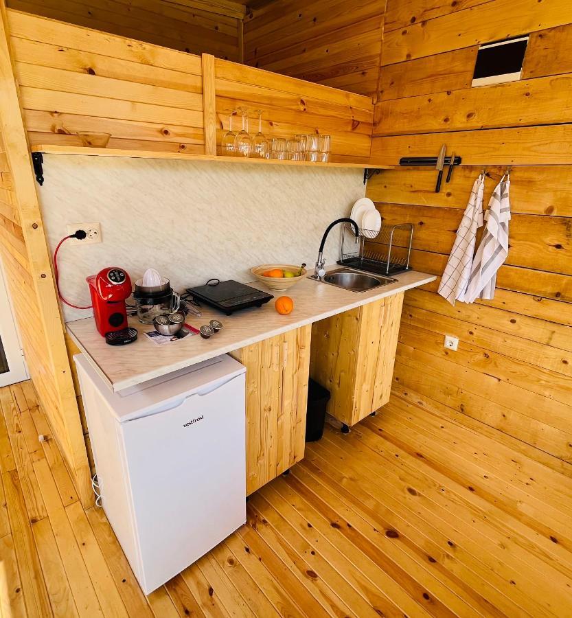 Cozyhut Бунгало Под Наем Tjernomorets Exteriör bild